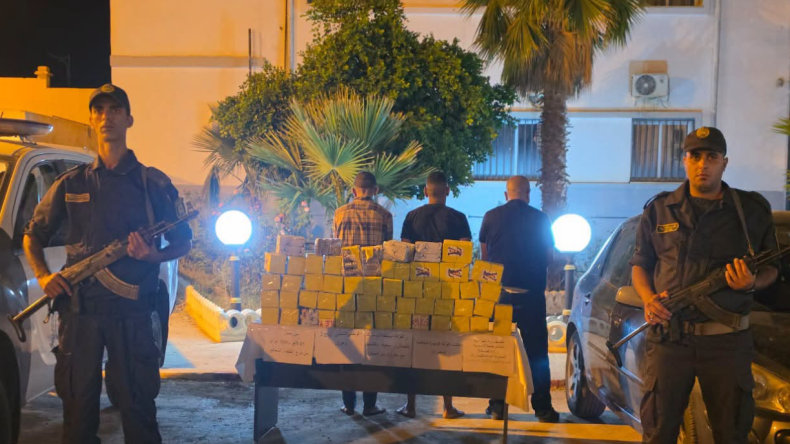 Tlemcen Authorities Bust Major Hashish Smuggling Ring