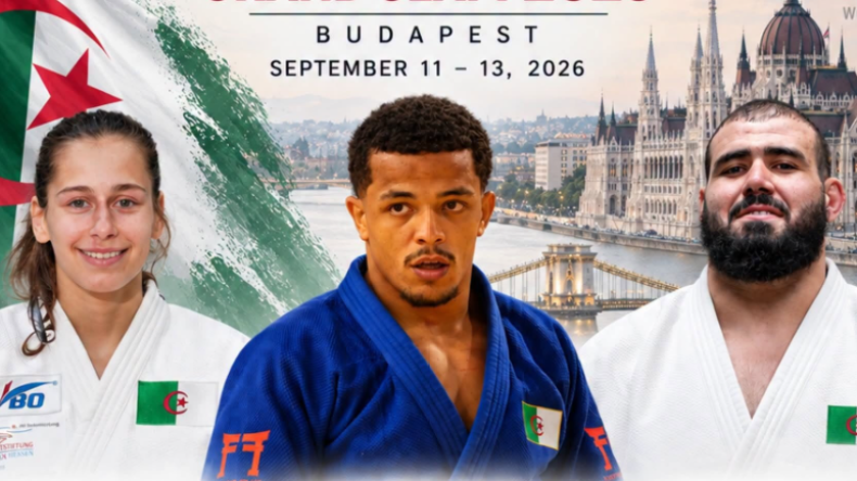 Algeria Sends Three Judokas to Budapest Grand Prix