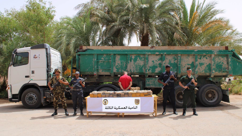 Algerian Forces Seize Over 270kg of Cocaine in Adrar Province