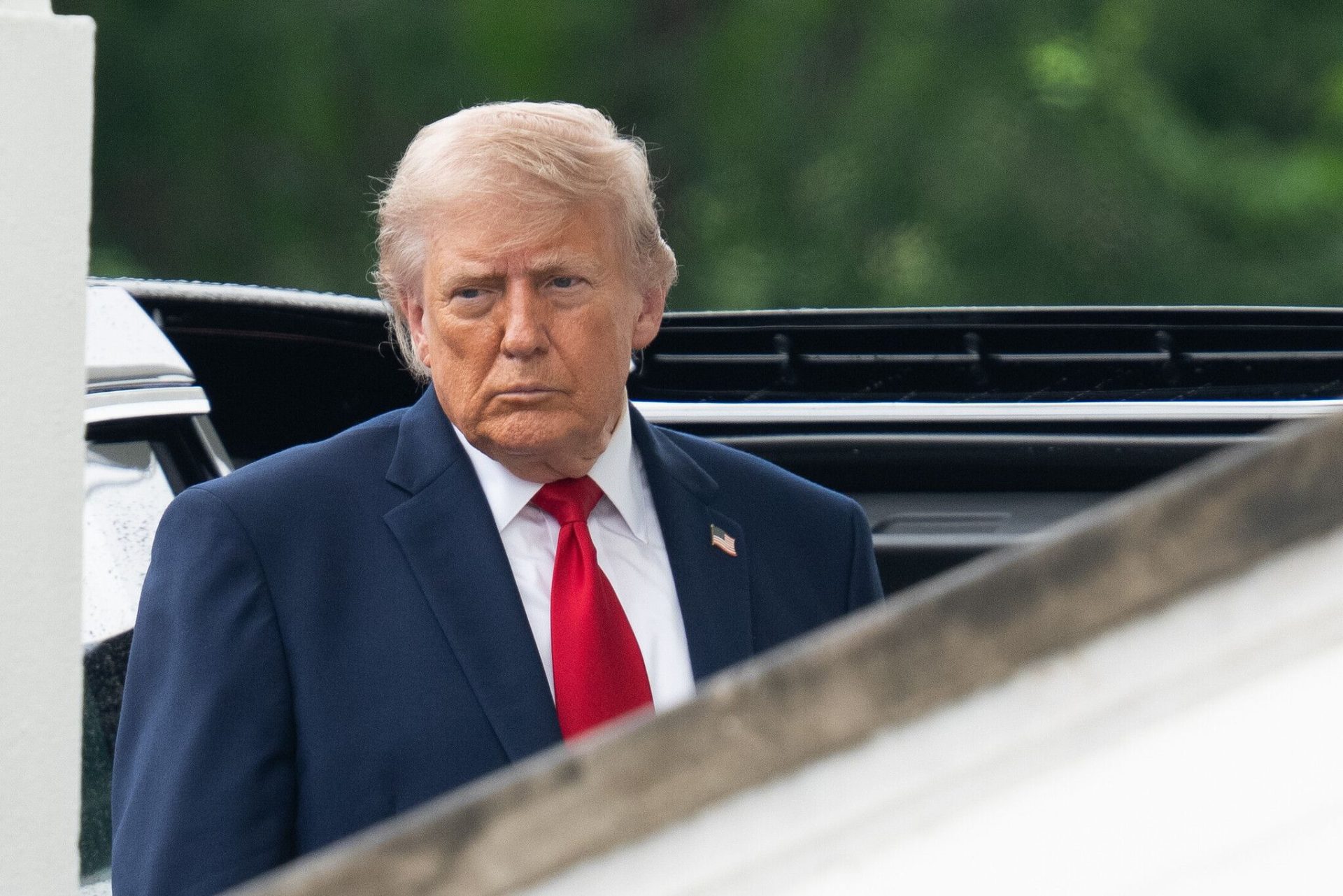 President Trump Returns to the White House