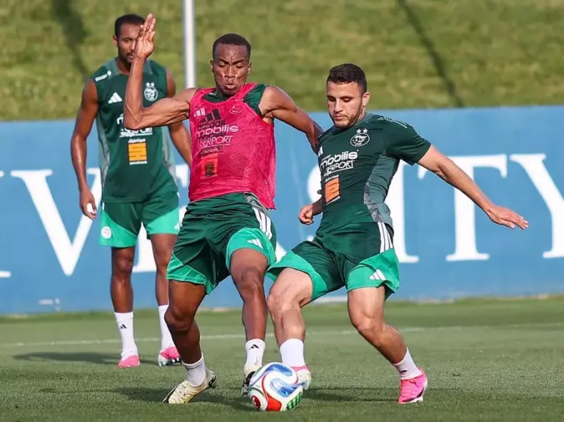 Algeria Trains at University of Kansas Ahead of Key World Cup Match