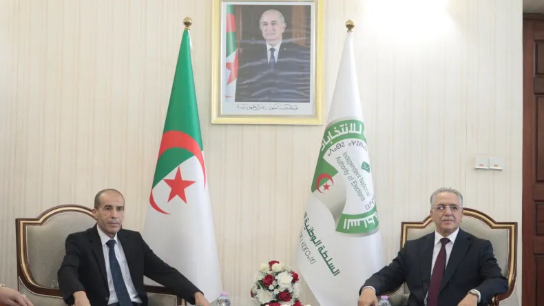 Elections Authority Head Meets Algerian Renewal Party Leader