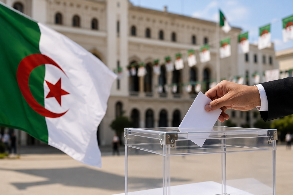 Massive Security Operation Underpins Algiers Legislative Elections