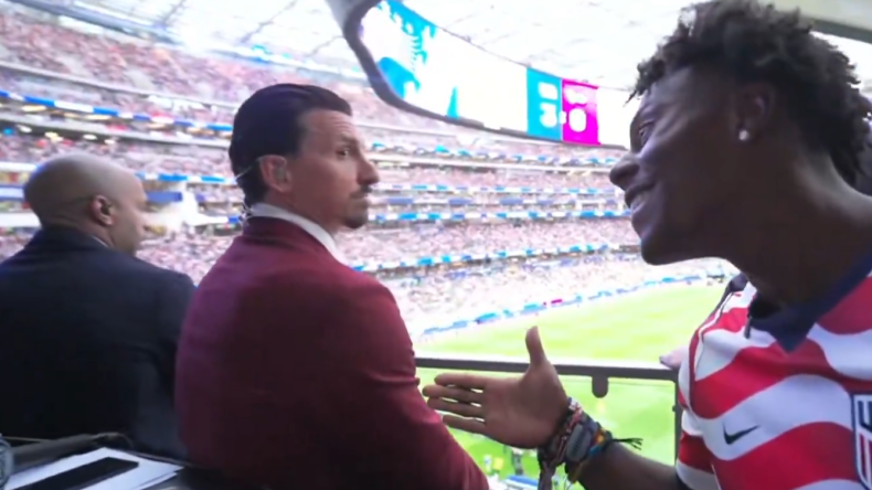 Zlatan Ibrahimović Ejects Content Creator 'Speed' from Fox Sports Studio