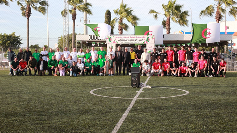 Algerian Consulate in Tunis Hosts Football Tournament for National Student Day