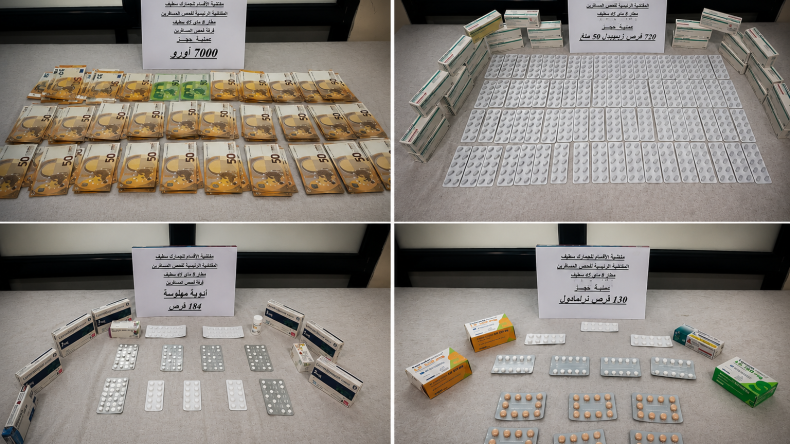 Customs Seize Drugs and Undeclared Currency at Sétif Airport