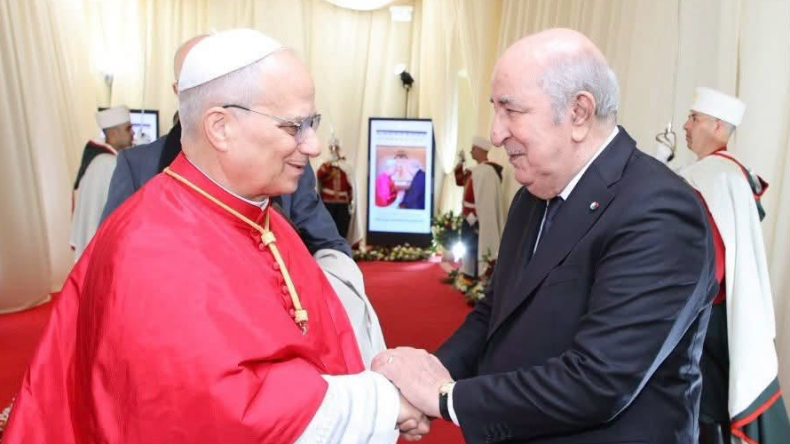 Algerian President Sends Message of Support to Pope Leo XIV