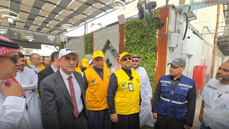 Algerian Consul General Inspects Hajj Pilgrim Camps in Holy Sites