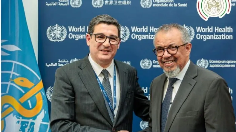Algerian Health Minister Meets WHO Director-General in Geneva