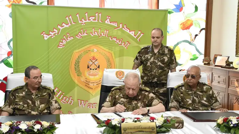 General Chengriha Oversees Installation of New Higher Military School Director