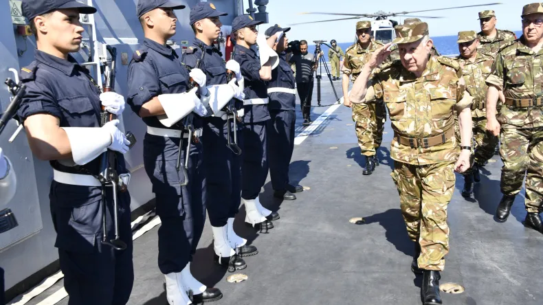 Algerian Military Conducts 'Al-Ahd 2026' Live-Fire Exercise Under Lt. Gen. Chengriha's Supervision