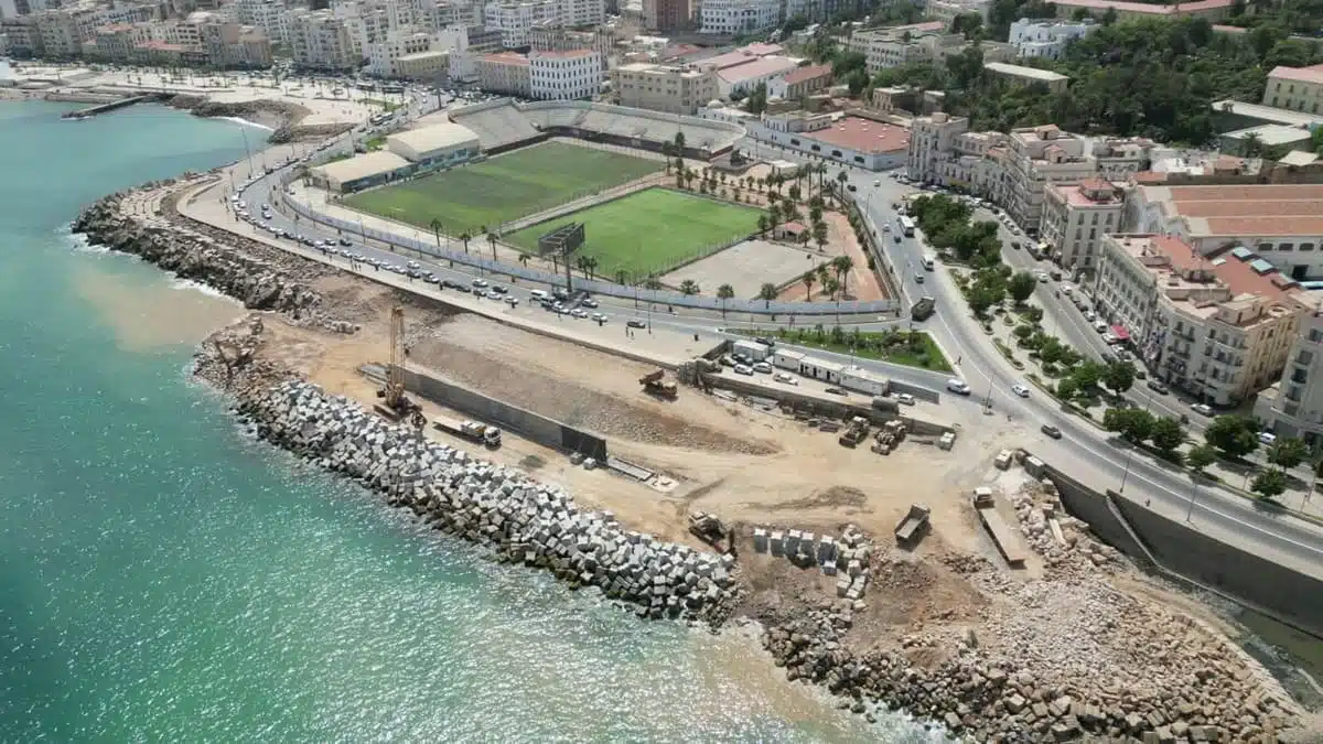 Algiers Coastline Undergoes Major Transformation with 'Plan Bleu' Projects