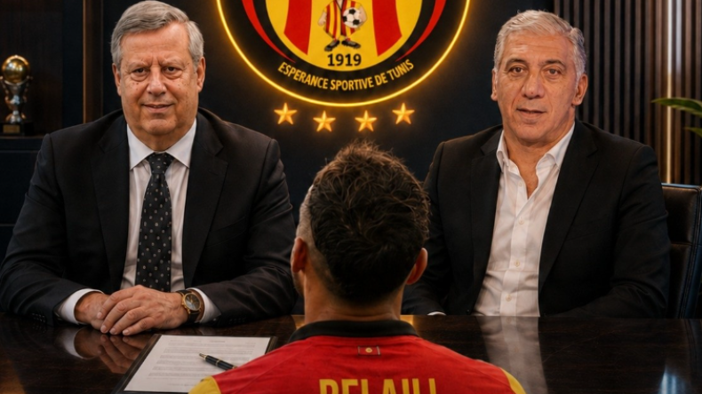 Esperance Tunis Reaches Preliminary Contract Renewal Agreement with Youssef Belaïli