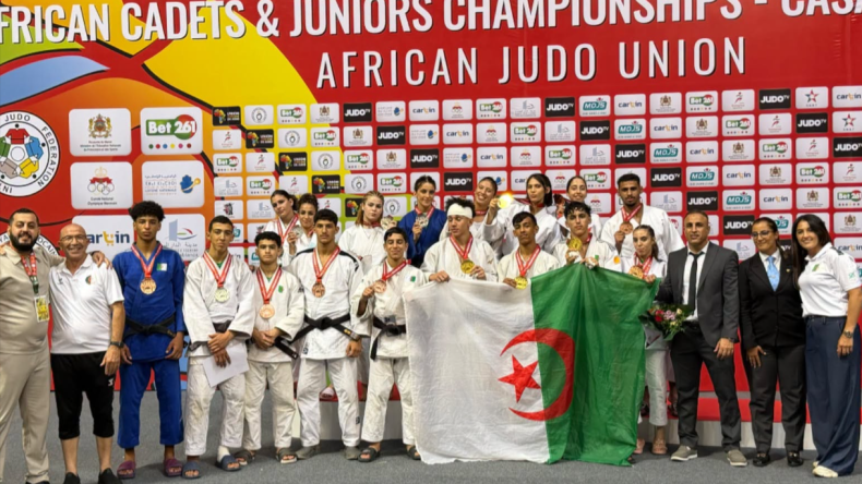 Algerian Junior Judo Team Dominates 2026 African Championship