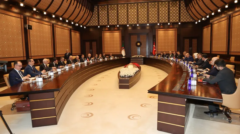 Algerian President Tebboune Meets Turkish Counterpart in Ankara for High-Level Cooperation Council