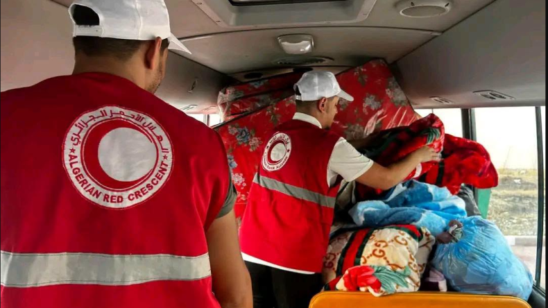 Algerian Red Crescent Launches Major Relief Effort for Fire-Affected Families