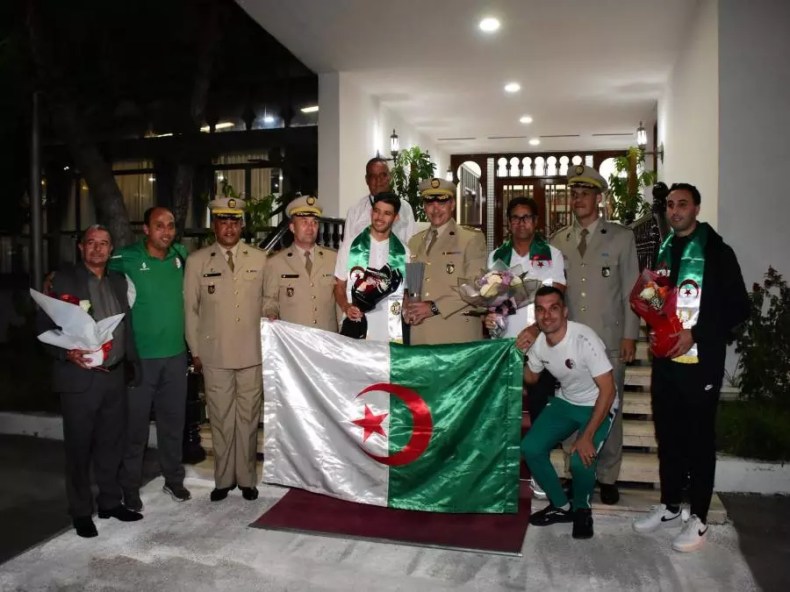 Algerian Athlete Djamel Sedjati Returns Home After World Championship Victory