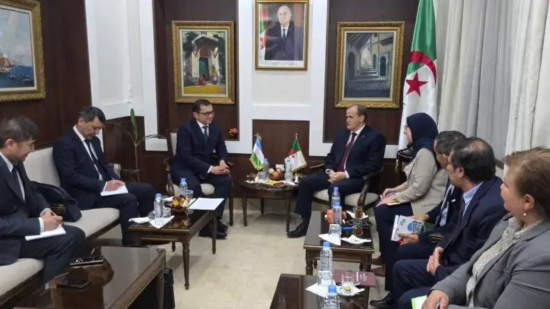 Algeria and Uzbekistan Deepen Economic Ties Through Trade and Investment Talks