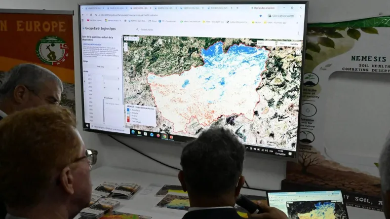 مشروع أوروبي لمراقبة التصحر في الجزائر عبر الأقمار الصناعية