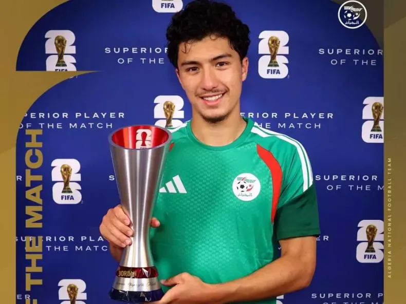 Ibrahim Mazza Named Man of the Match in Algeria's World Cup Qualifier Victory